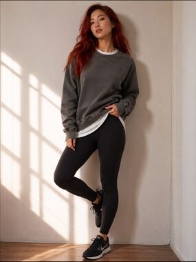 Men's Wind River Crewneck Sweatshirt - Washed Charcoal